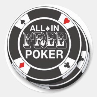 Adesivos Free Poker Ronde Sticker