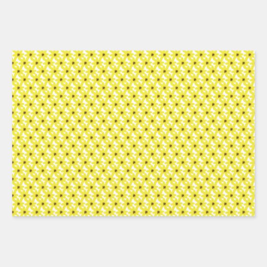 Adey Abeba Ethiopian Flower Pattern Inpakpapier Vel (Voorkant 3)