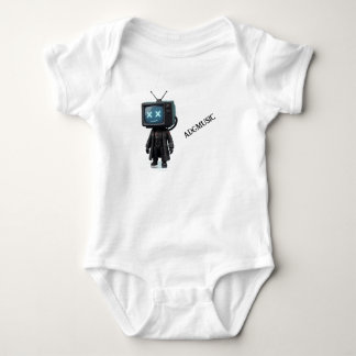 ADGMUZIEK BABY BIB ROMPER