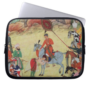 Adham Khan geeft een eerbetoon aan Akbar in Sarang Laptop Sleeve
