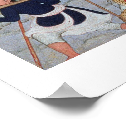 Adham Khan geeft een eerbetoon aan Akbar in Sarang Poster (Hoek)