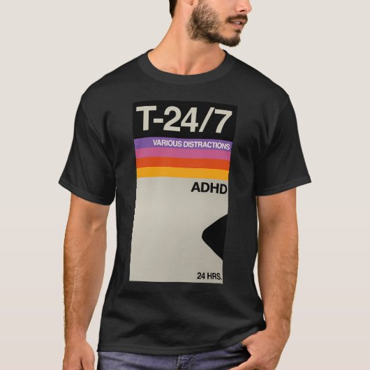 ADHD 247 T-SHIRT (Voorkant)