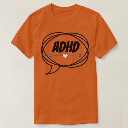 adhd 3 t-shirt (Design voorkant)