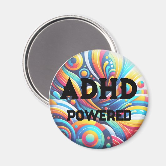 ADHD-aangedreven magneet (Voorkant / Achterkant)