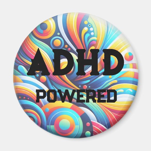 ADHD-aangedreven magneet (Voorkant)