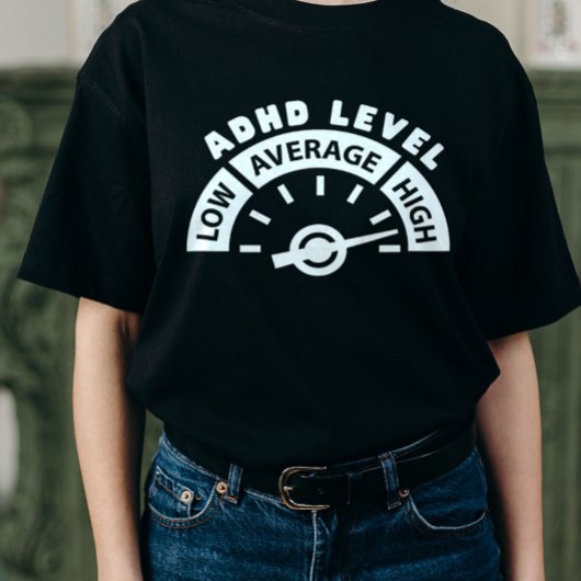 ADHD-acceptatie en neurodiversiteitsbewustzijn T-shirt