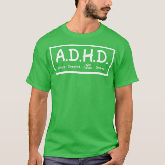 ADHD Artistieke speciale dromer T-shirt
