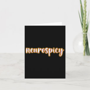 ADHD Autisme Bewustzijn Week of Maand - Neurospicy Kaart