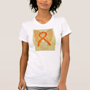 ADHD Awareness Oranje Ribbon Angel - Aangepast Shi T-shirt