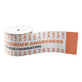 ADHD Awareness Patroon Ribbon Grosgrain Lint (Spoel)