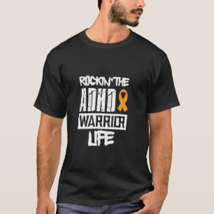 Adhd Awareness Wipe Attentie Deficit Warrior Surv T-shirt