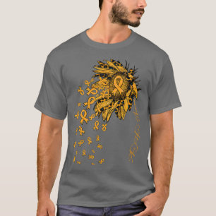 ADHD Awareness Zonnebloemlint bloemen T-shirt
