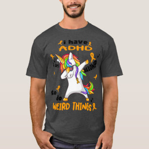ADHD Bewustheid Funny Ik heb ADHD ix27m toegestaan T-shirt