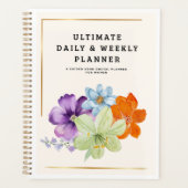 ADHD Daily-Weekly Planner for Women (Devant)
