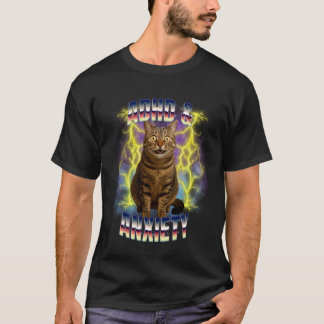 ADHD en Angst Neurodiversiteit Grappige Dwaze Meme T-shirt