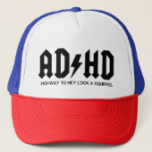 ADHD Funny - Highway to Trucker Pet (Voorkant)