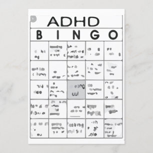 ADHD FUNNY KAART