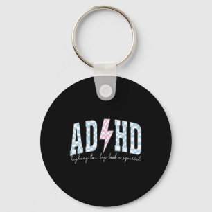 ADHD Funny Mental Health Overprikkeld Bewustzijn Sleutelhanger