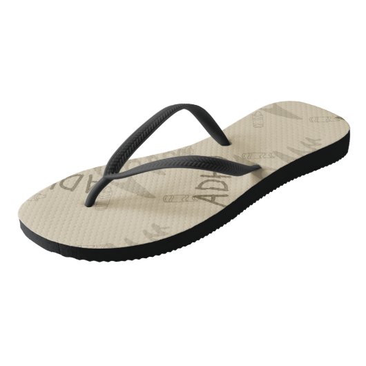 Adhd Grafisch Teenslippers (Schuin)