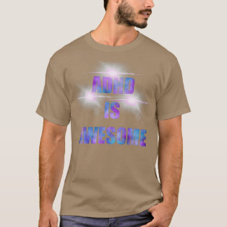 ADHD IS GEWELDIGE GELILUMINEERD T-SHIRT