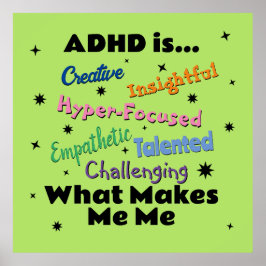 ADHD is...Poster Poster