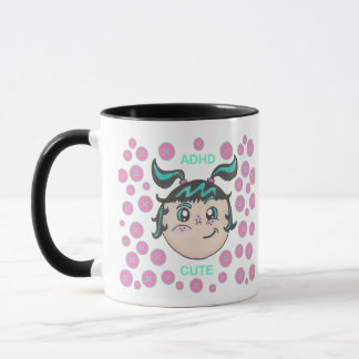ADHD mok met "ADHD Schattig" ontwerp