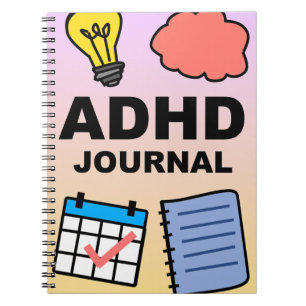 ADHD Notitieboek Journal – Focus, Track & Reflect