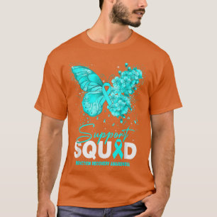 ADHD-ondersteuning voor bewustmaking Squad Butterf T-shirt