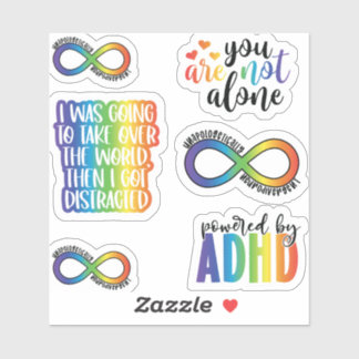 ADHD-ondersteuningsstickers Sticker