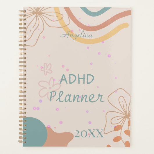 ADHD, organisation, planificateur (Devant)