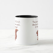 ADHD Squirrel Humor (beide zijden) Mok (Midden)