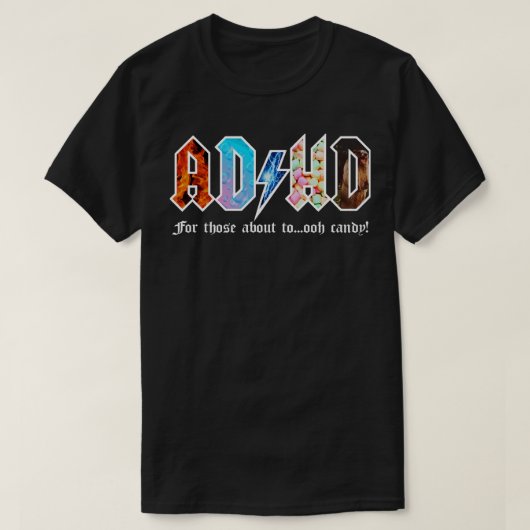 ADHD T-SHIRT (Design voorkant)