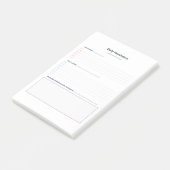 ADHD Taakbeheer Post-it® Notes (Schuin)