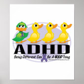 ADHD Ugly Ducking Poster (Voorkant)