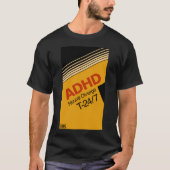 ADHD-videocassette VHS Neural Divergent T-shirt (Voorkant)