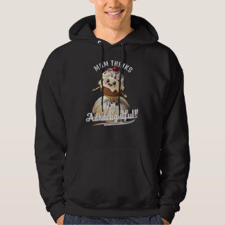 ADHDelightful Sundae: Gepersonaliseerde ADHD Kawai Hoodie