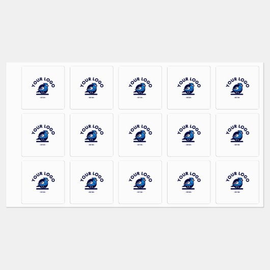 Adhésif carré / Étiquette étanche (Feuille)