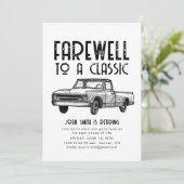 Adieu à un Invitation classique du Parti de la ret (Debout devant)