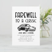 Adieu à un Invitation classique du Parti de la ret (Debout devant)