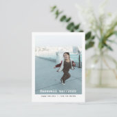 Adieu au Carte photo minimaliste 2020 (Debout devant)