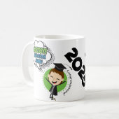 Adieu dramatique au lycée - Graduation Mug 2025 (Devant gauche)