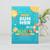 Adieu Invitation d'été (Debout devant)