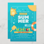 Adieu Invitation d'été (Devant / Derrière)