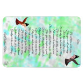 Adieu Poem Magneet (Horizontaal)