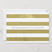 Adieu Sortir de la fête Invitation Kraft Rustic Ar (Dos)