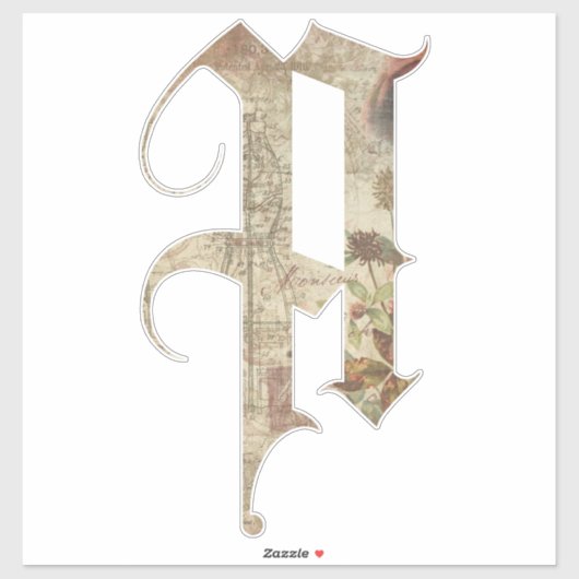 ADINA -A- | Aangepaste mokken | Gepersonaliseerd c Sticker (Vel)