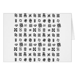 Adinkra Afrikaanse symbolen