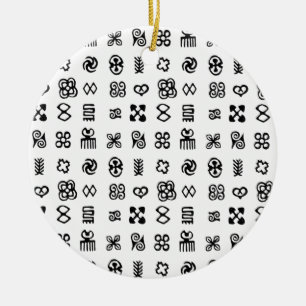 Adinkra Afrikaanse symbolen Keramisch Ornament