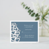 adinkra akoma (coeur) agate bleu rsvp (Debout devant)