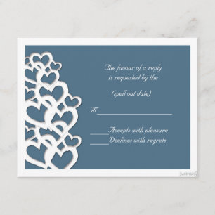 adinkra akoma (hart) agate blue rsvp